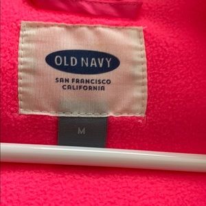 Old navy hot pink vest new without tags